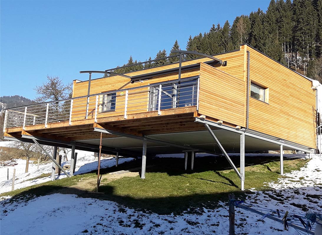 RMB Modul 80 - izdelava podkonstrukcije in ALU ograje v sklopu RMB