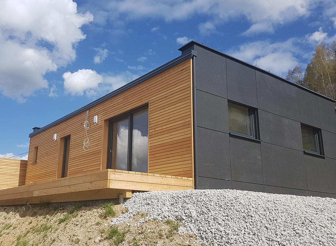 RMB Modul 80 - lesena fasade iz sibirskega macesna