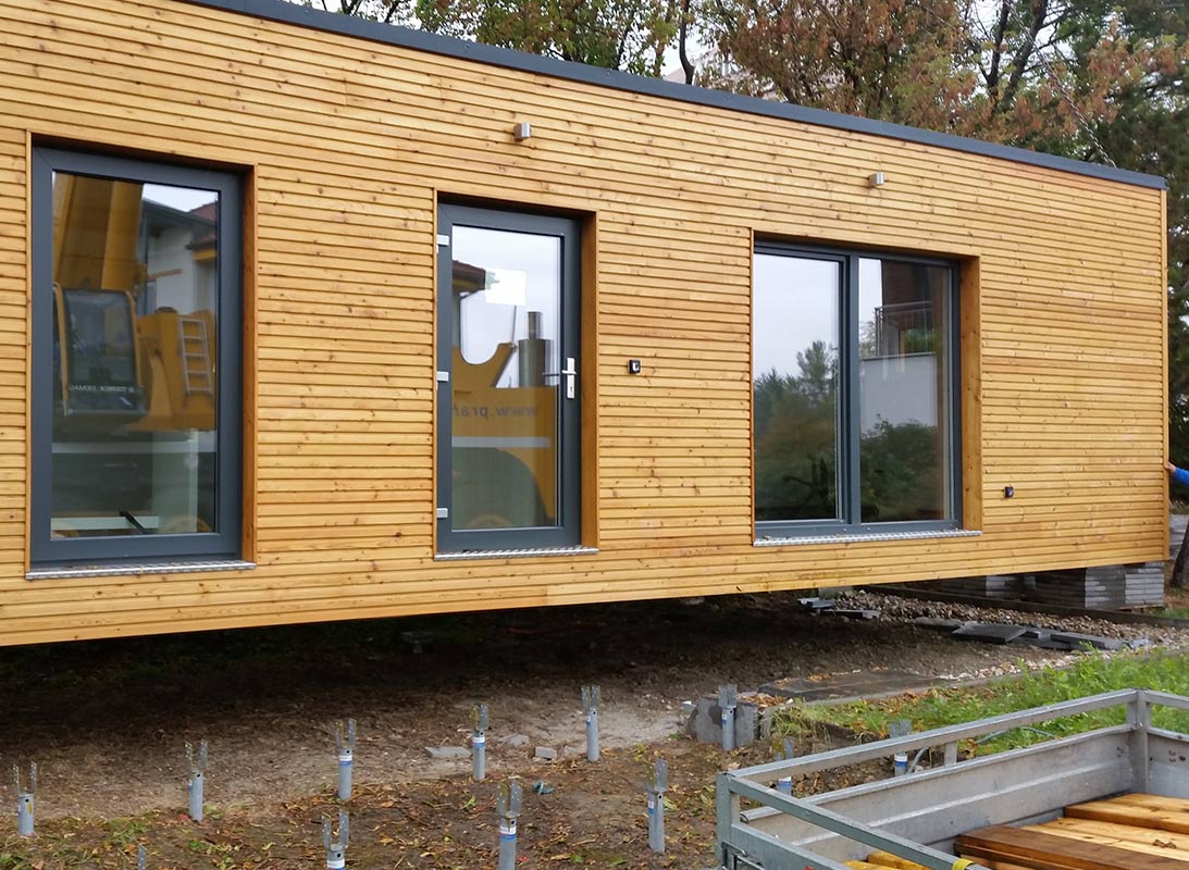 RMB Modul 60 - modularni objekt z veliki okni za odlično svetlobo